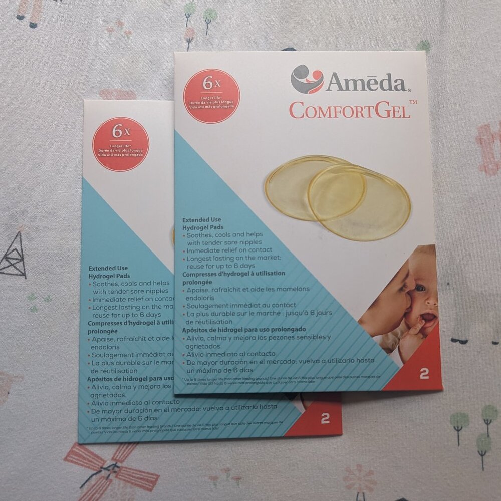 Ameda ComfortGel HydroGel Soothing Nursing Pads | Breast Pads